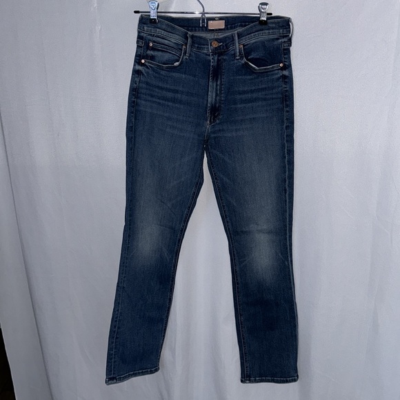 MOTHER Denim The Mid Rise Dazzler Ankle in Healing Jar - Picture 9 of 11